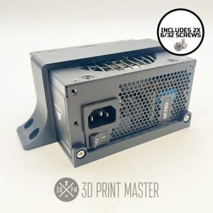 SFX Power Supply Mounting Bracket | Horizontal & Vertical + Screws image 6