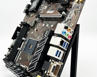 Vertical 60* Motherboard Stand for CPU Mining, Test Rig, or Desktop PC