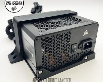 Computer ATX PSU Horizontale und Vertikale Halterung + Schrauben
