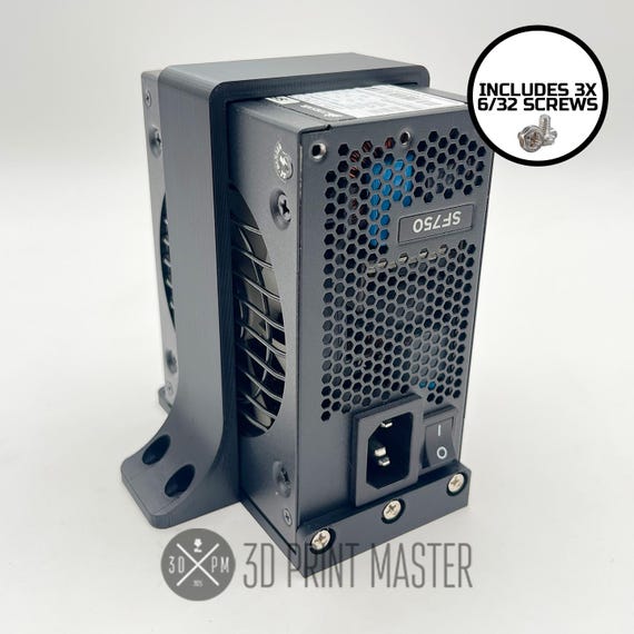 SFX Power Supply Mounting Bracket | Horizontal & Vertical + Screws