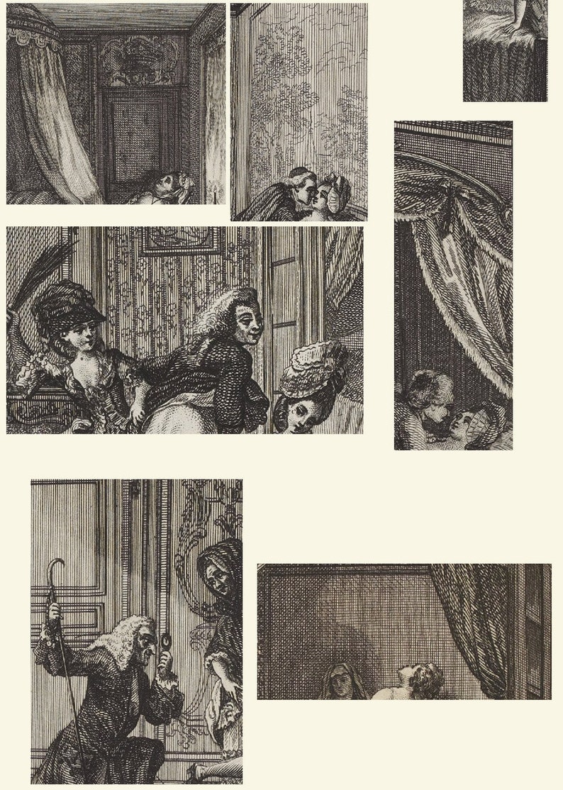 EROTIC Pornography Antique 18th Century French Books Collection Curiosa Marquis De Sade Marie