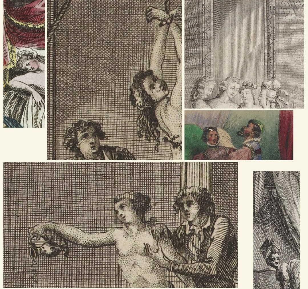 French Clothing 1800s Porn - EROTIC Pornography Antique 18th Century French Books - Etsy UK