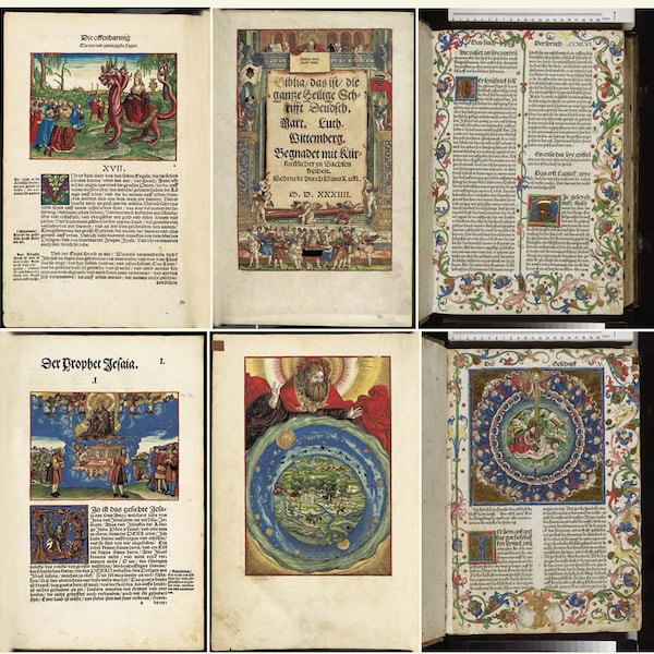 German Bible - Etsy