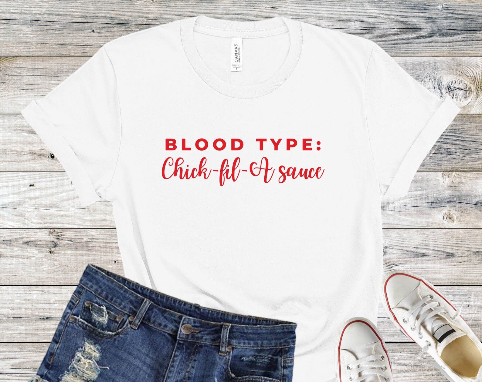 Chick fil a sauce shirt Graphic tees Funny shirts for Etsy