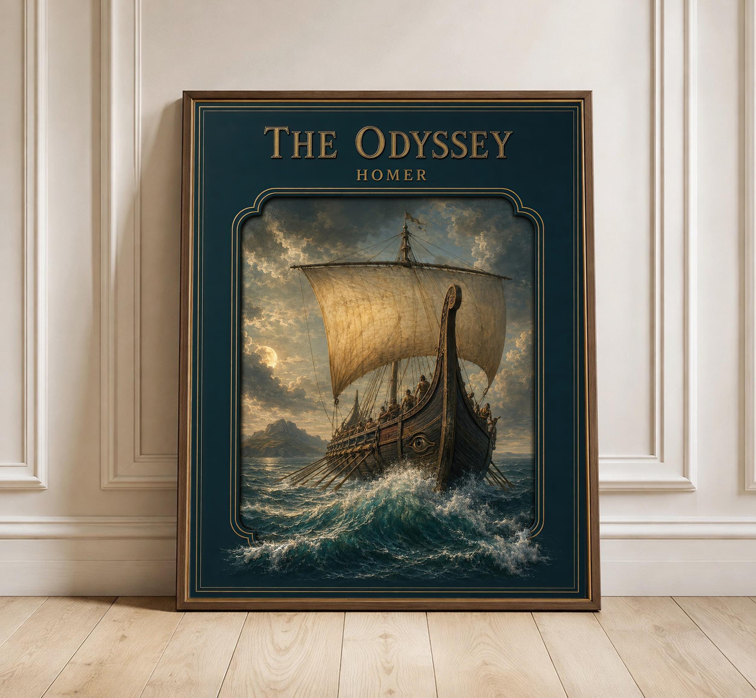 ホメロスのオデュッセイアポスター - Etsy 日本