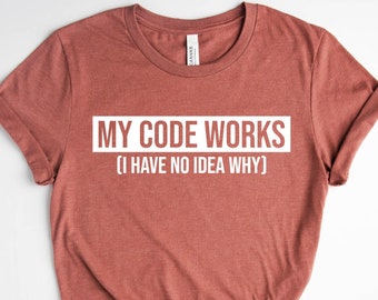 Funny Coding Shirt - Etsy Funny Coding Shirt - Etsy