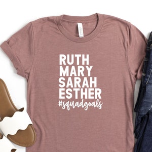 Ruth Mary Esther Sarah Squad Tribe Women's Premium Shirt Ruth Mary Esther Sarah Squad Tribe Women's Premium Shirt