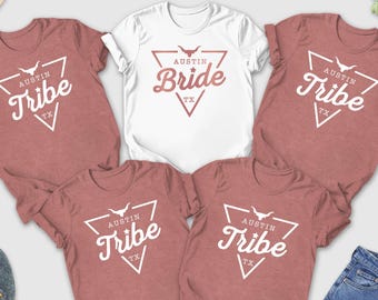 Austin bride shirt, Austin tribe, Texas Bride Tribe Shirt, Bachelorette Shirts, Bridesmaid Shirt, Bridesmaid Proposal, Maid of Honor Shirt