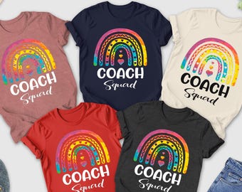 Coach Squad Shirt, Coach Gift, Coach Team Shirt, Coach Appreciation Gift, Matching Coach Tees, Instructional Coach Shirt, Literacy Coach Tee