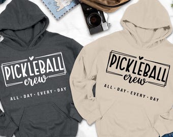 Pickleball Crew Hoodie, Pickleball Hoodie, Pickleball Players, Pickleball Lover Gift Hoodie, Pickleball Team Hoodie, Funny Pickleball Hoodie