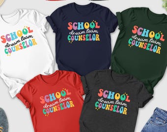 School Dream Team Counselor Shirt, School Social, Worker Counselor Shirt, Social Worker, School Counseling, School Psychology Office Squad