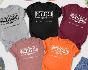 Pickleball Crew Shirt, Pickleball Gift, Pickleball Player Tshirt, Pickleball Lover Gift Shirtö Pickleball Team Shirt, Funny Pickleball Shirt