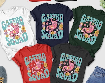 Gastro Squad Shirt, GI Nurse, Gastroenterologist Gift, Endoscopy Shirt, Gastroenterology Crew Shirt, Gastro Crew Gift,Funny Gastro Team Gift