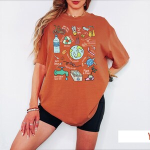 Camiseta Comfort Colors® del Día de la Tierra, Camiseta para amantes de la naturaleza, Camiseta Feliz Día de la Tierra, Camiseta ecológica, Camiseta para el cambio climático, Camiseta para amantes del planeta imagen 4