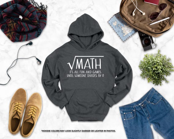 Math Hoodie, Math Teacher Gift, Zero Hoodie, Math Nerd Hoodie, Math Lover Gift, Sarcastic Hoodie, Math Teacher Hoodie, Mathematician Hoodie
