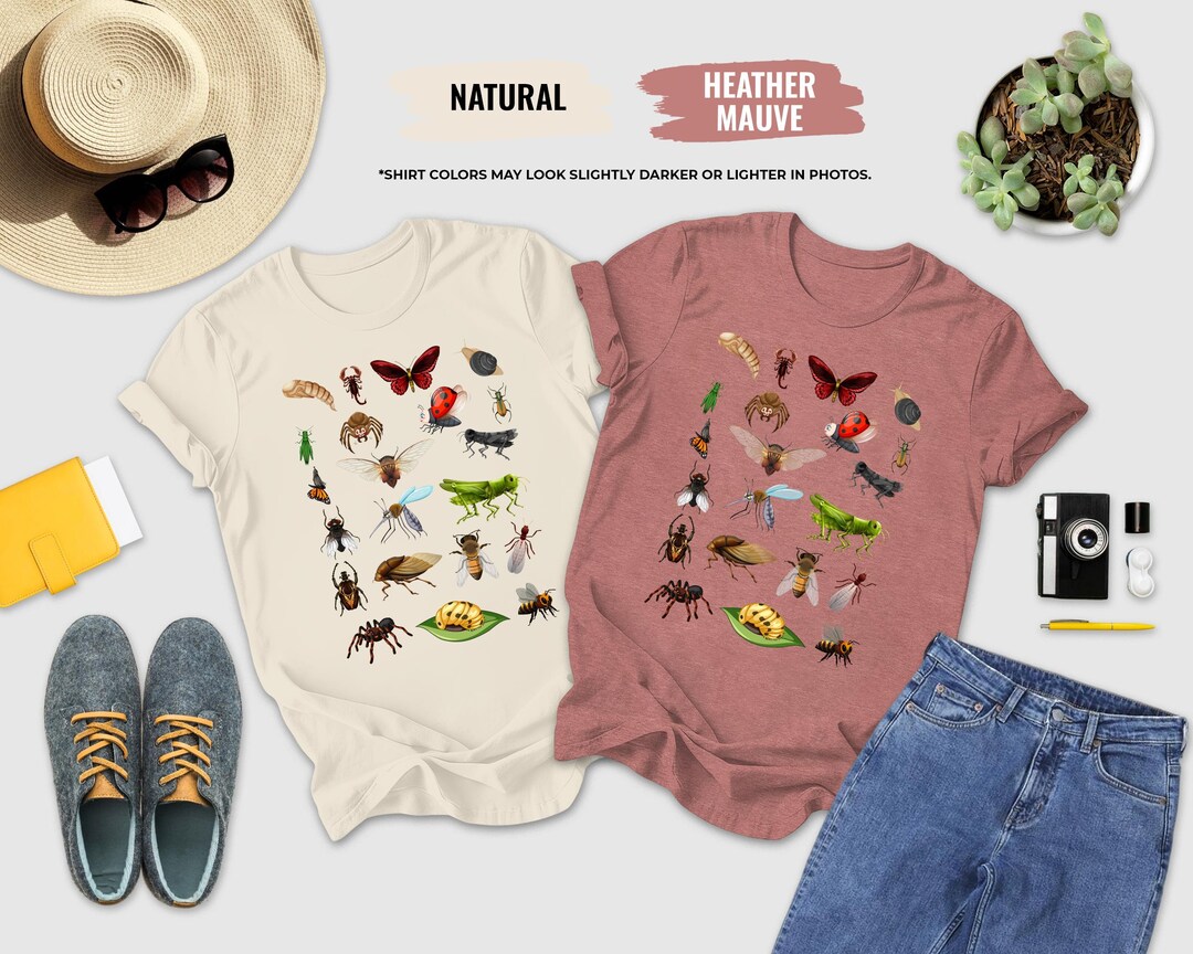 Insect Shirt, Vintage Insect Shirt, Entomology Shirt, Bug Lover Gift ...