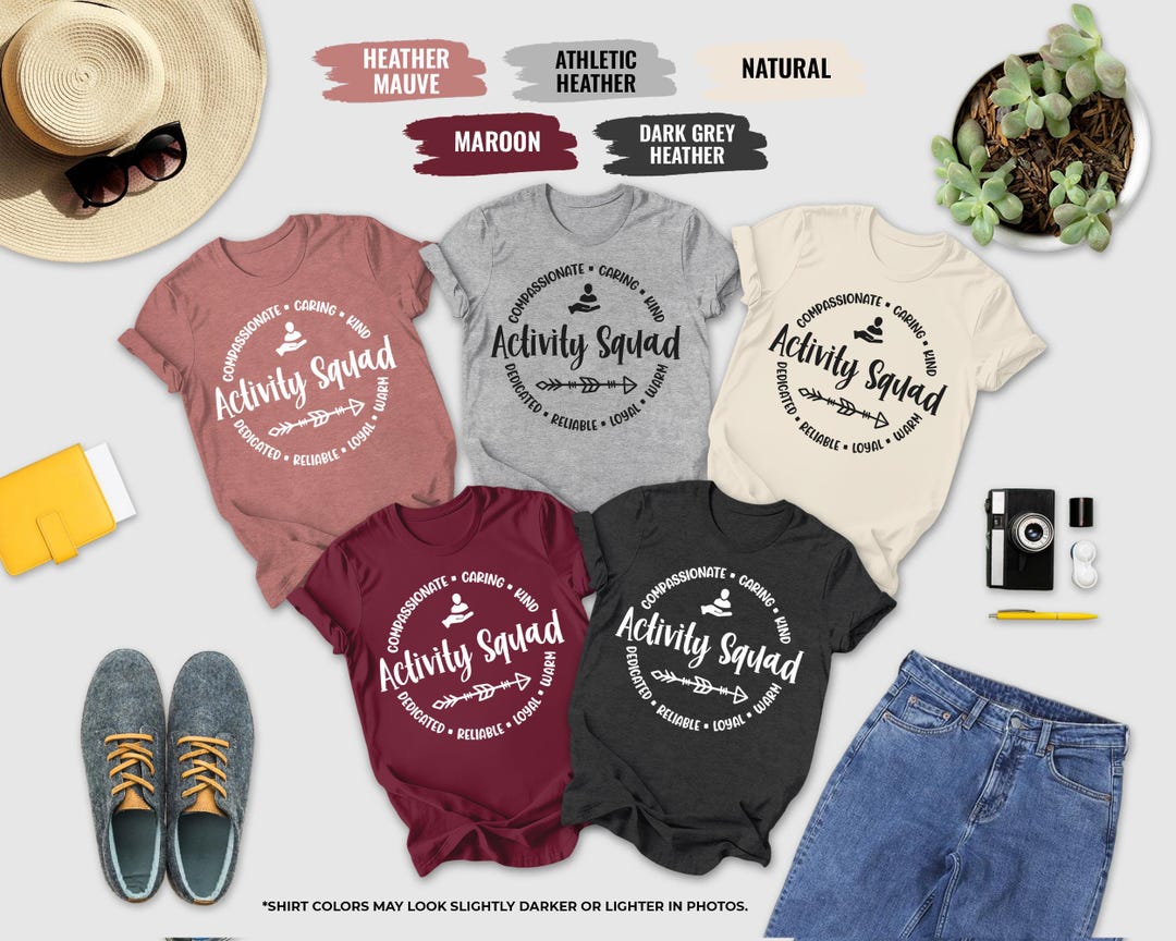 Activity Squad Shirt, Activity Squad Matching Shirts, Activity ...