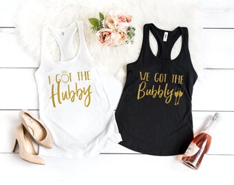 Vegas Bachelorette Party Shirts, Bachelorette Party Tank, We Got the Bubbly Shirt, Bachelorette Party Shirts, Funny Bridesmaid Tanks, Bride