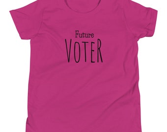 Future Voter | Youth Short Sleeve T-Shirt | Youth Vote Shirt