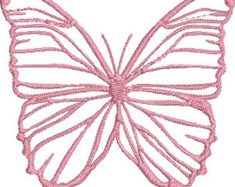 Birthday Butterfly Machine Embroidery