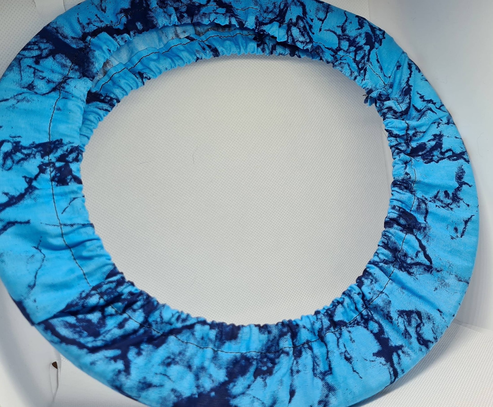 Grime guard cross stitch  embroidery hoop blue tiedye  etsy