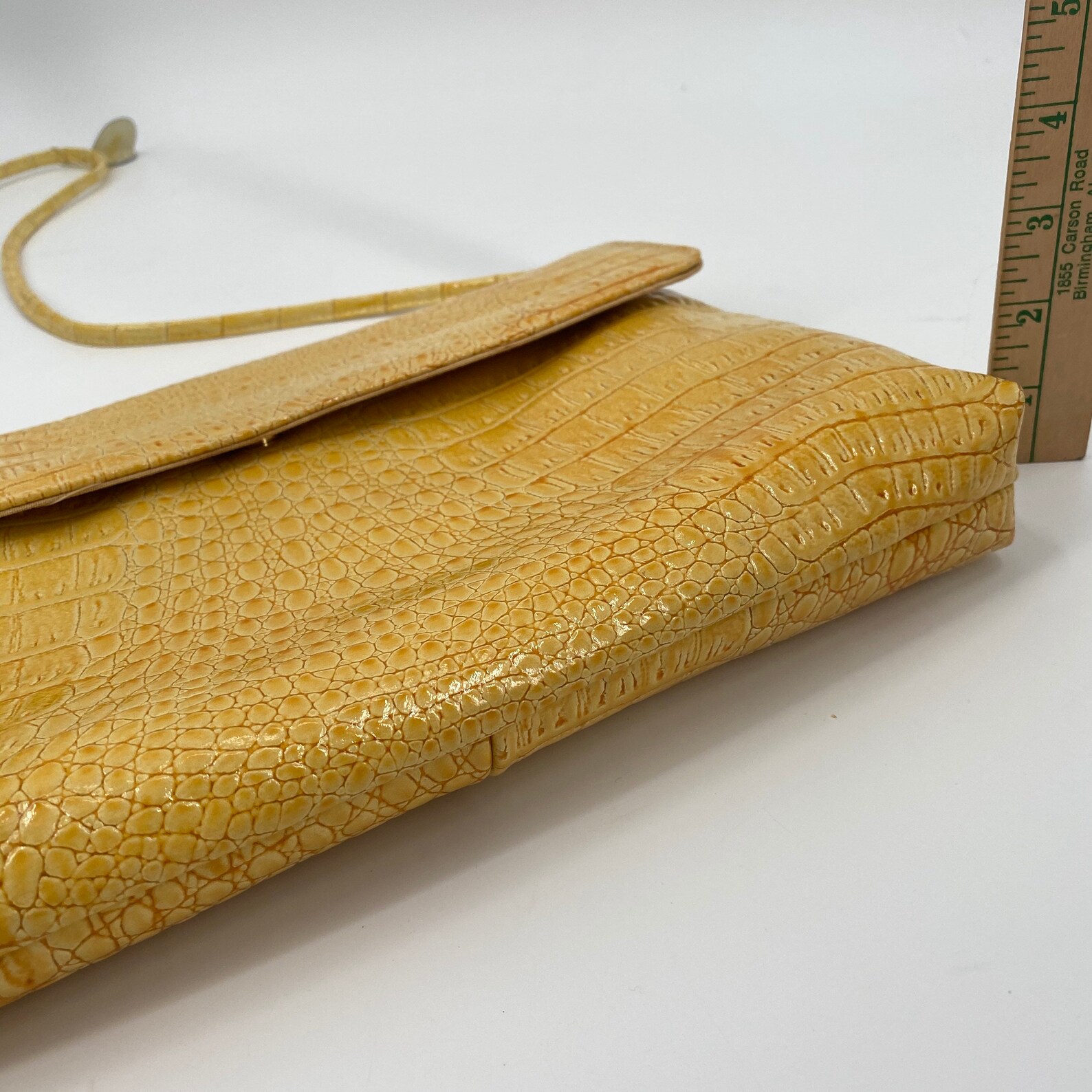 Vintage Contessa Leather Shoulder Bag Purse Croc Embossed Etsy