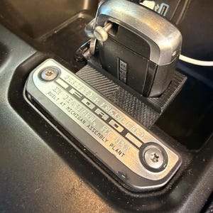 Key Fob Holder compatible with Ford Bronco : Rugged PETG Console Mount (2021-Current Automatic Transmission)