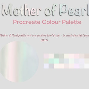 Procreate Mutter von Pearl 30 X Schattierungen plus Gradient Bond Pinsel - sofortiger Download digitale Dateien