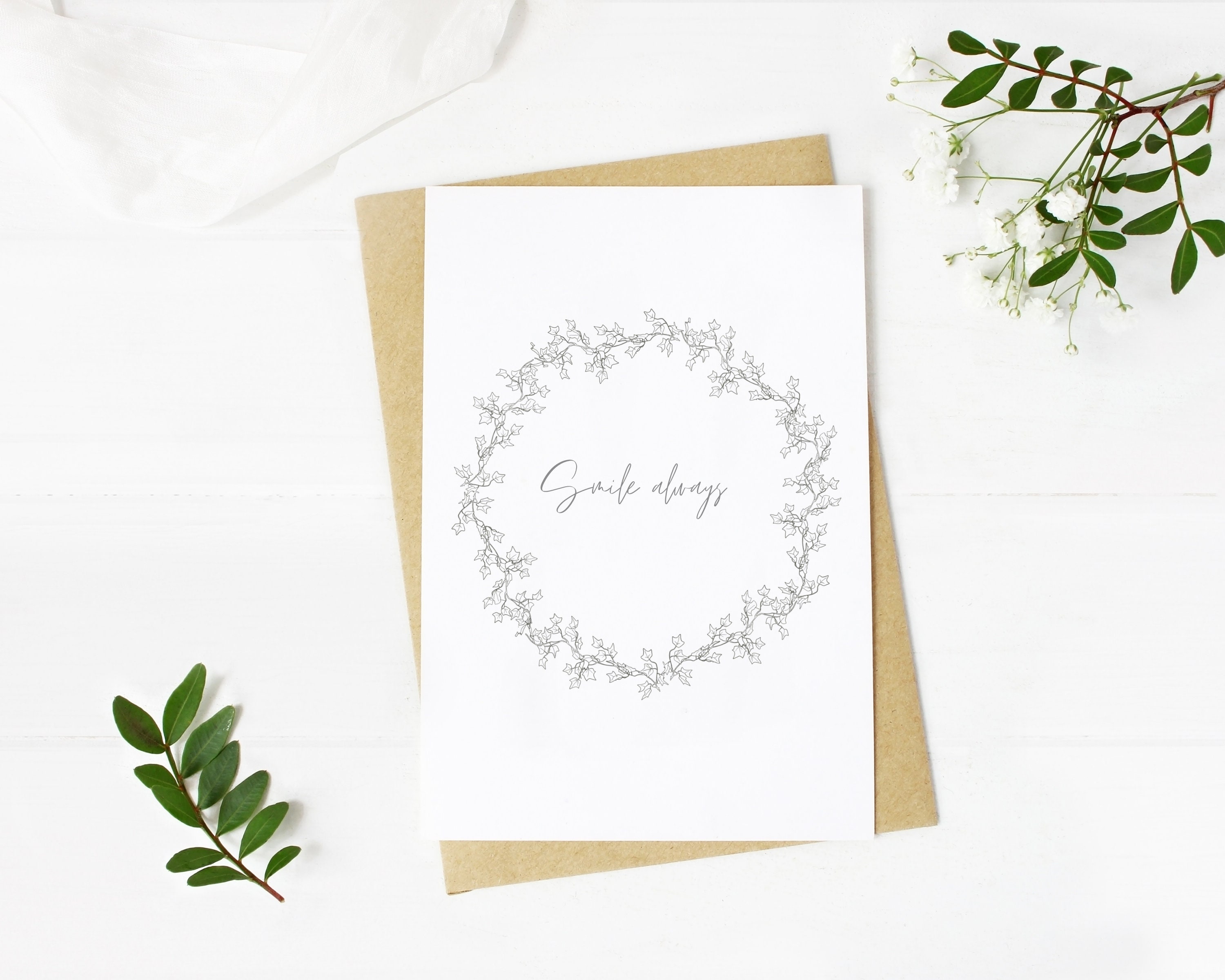 Botanical Procreate Brush Set – 30 Foliage Stamp Brushes (instant ...