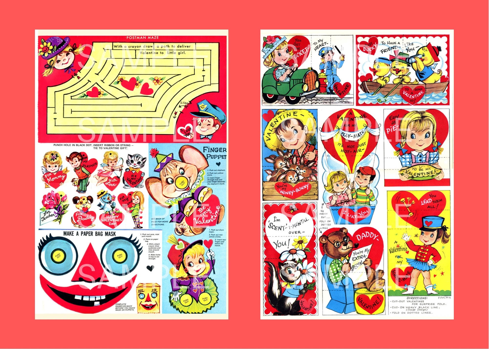 vintage-childrens-valentines-activity-busy-sheets-valentines-day-cards-printable-digital