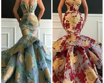 ankara evening wear