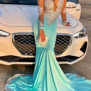 African women mermaid prom dress,engagement gown,African Clothing for women,prom dress,party dress,African fashion