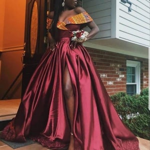 Ankara prom dress,African prom dress,African fashion,Ready to wear clothes