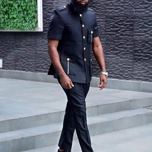 African Men&#39;s Suit: Fashionable Occasion Wear