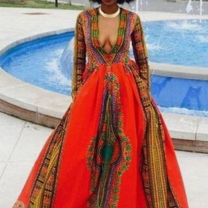 Ankara Prom Dress: African Print, Ready to Wear