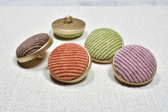Large fabric buttons sale