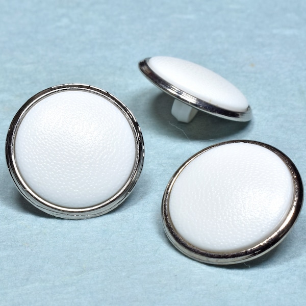 Faux Leather Buttons Etsy