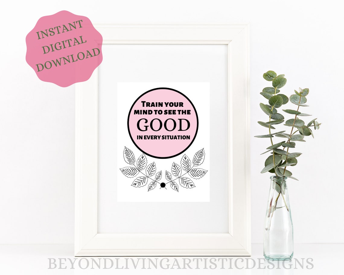 Motivational Quote Art Print Printable Wall Art Motivational Etsy