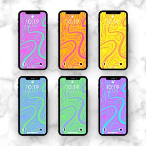 Abstract iPhone wallpaper | Colorful phone lock screen | Modern iPhone background | Colorful Digital wallpaper | Cute Phone wallpaper
