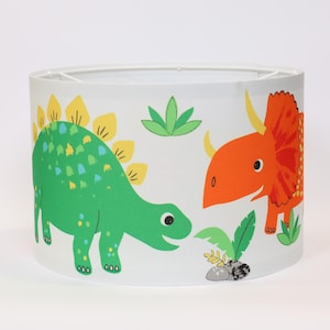 HLC Girls Boys Kids Dinky Dino Dinosaurs Ceiling Table Lamp Shades
