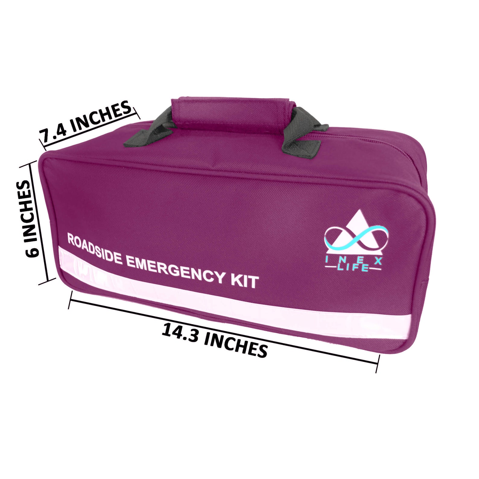 Car Emergency Roadside Assistance Kit 112 Pieces First Aid Etsy