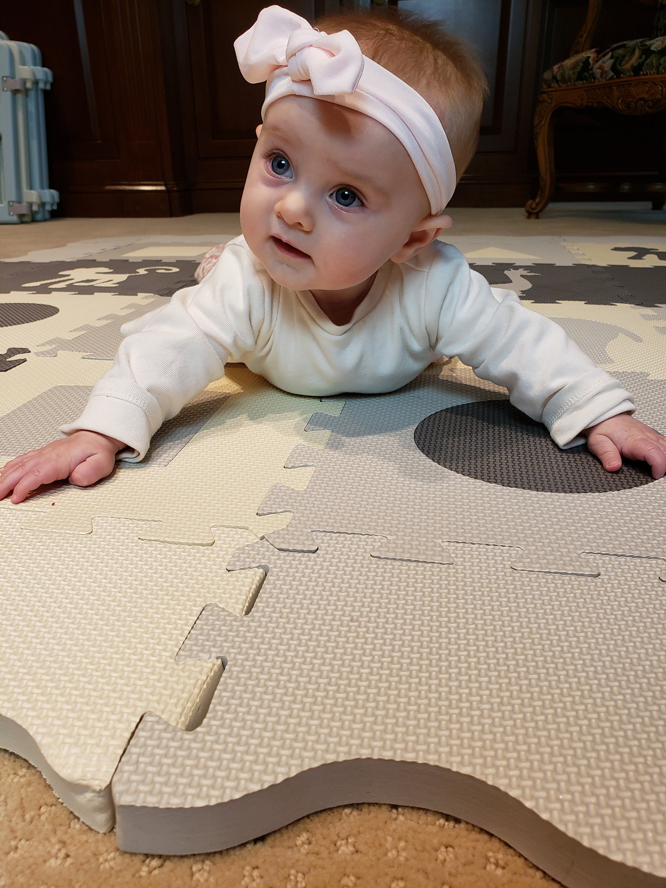 Soft Foam Baby Play Mat Interlocking Floor Tiles Extra Etsy