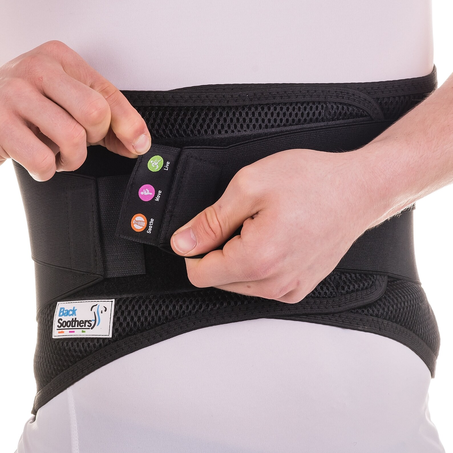 Back Belt Brace BackSoothers Ultimate BackPro Heavy Duty Back Etsy