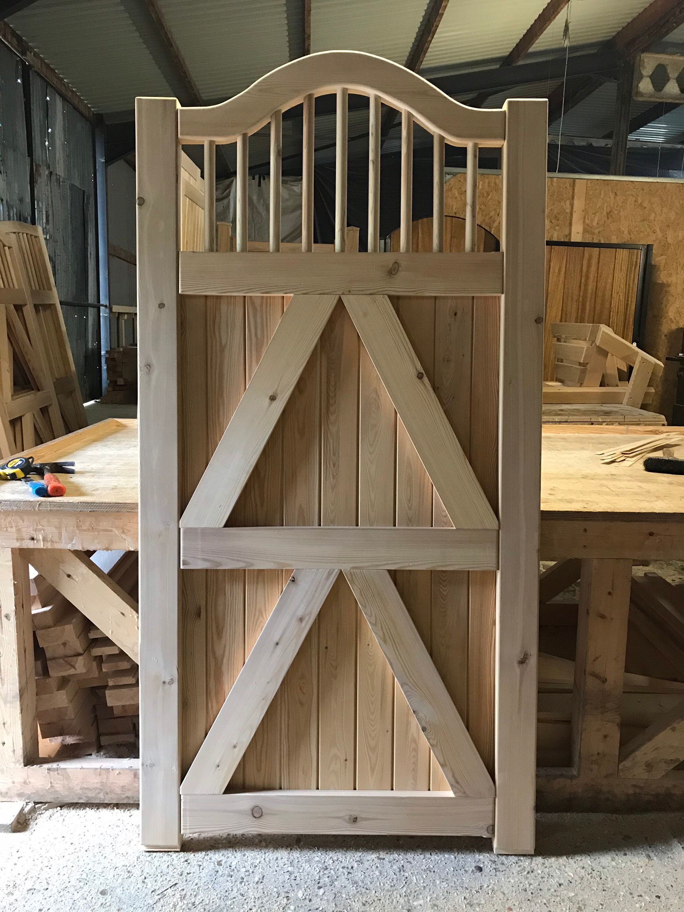 Wooden Gate New Garden Side Gates Handmade Bespoke Custom Made Etsy UK