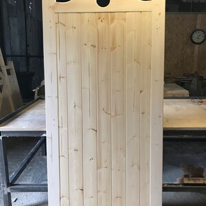 Wooden Gate New Garden Gates 4 High Handmade Bespoke Sizes Etsy Uk