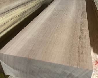 Hardwood Sapele Timber Multiple Lengths Wide Beam Custom Sections Wood Blank DIY Woodworking Projects Ideal Craft Handmade Wall Plates Posts