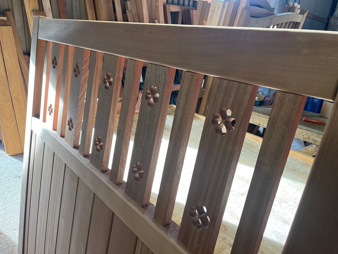 Wooden Garden Gates for Sale 70mm Sapele Hardwood Custom Made Etsy