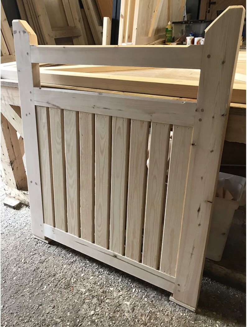 Wooden Picket Gate Flat Top New Garden Gates Handmade Bespoke Custom
