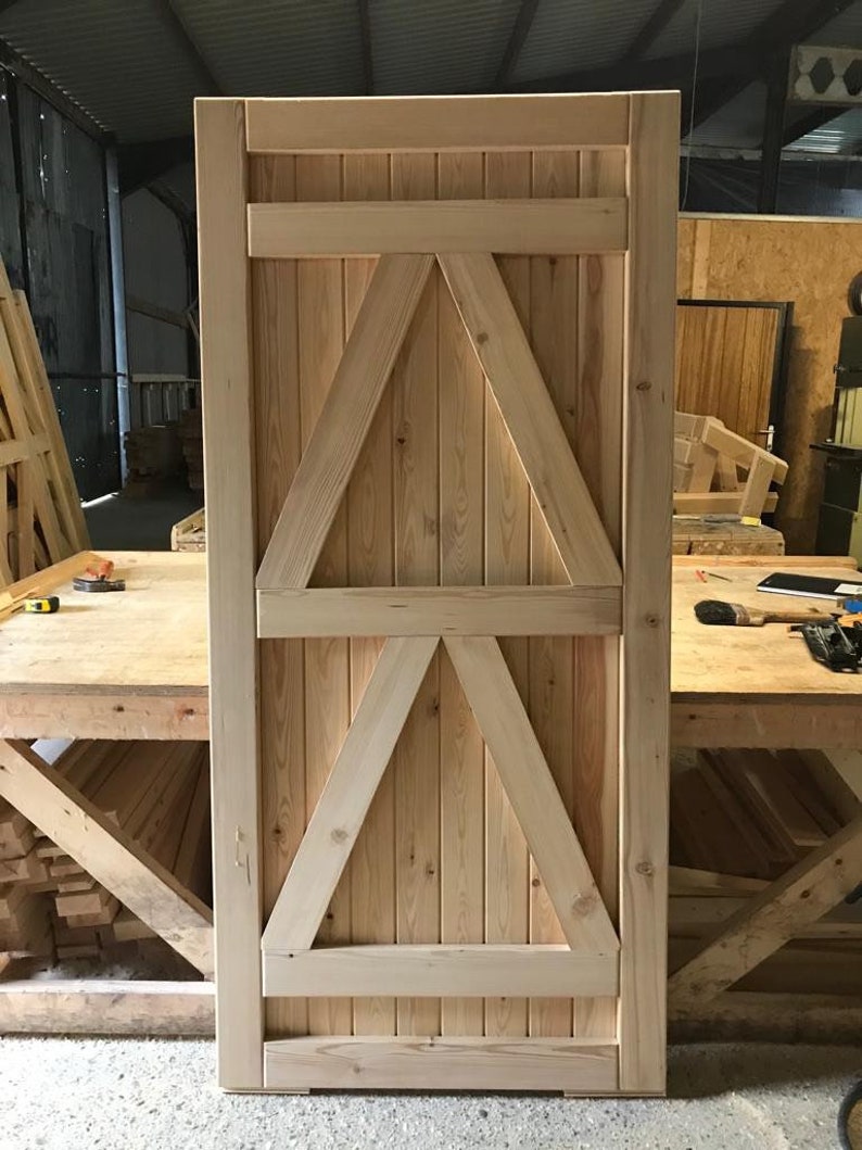 Wooden Gate Flat Top Gates Handmade Custom Made Gates Near Me New Shed Door Pedestrian