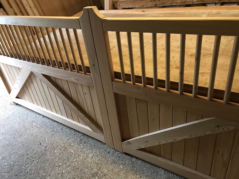 Wooden Gates New Elegant Style Bespoke Custom Made Sizes Good Quality ...